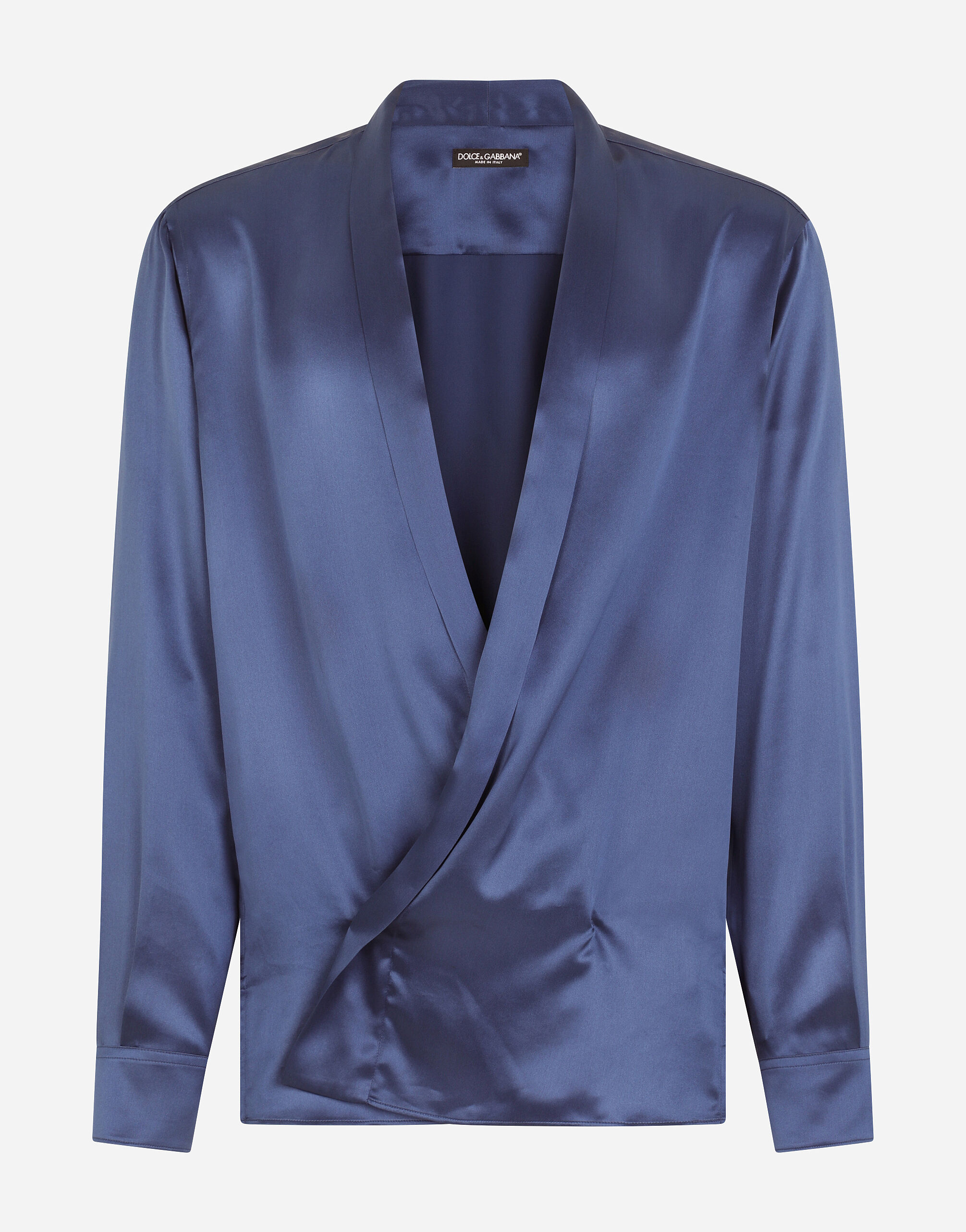 Blue dolce and gabbana shirt clearance