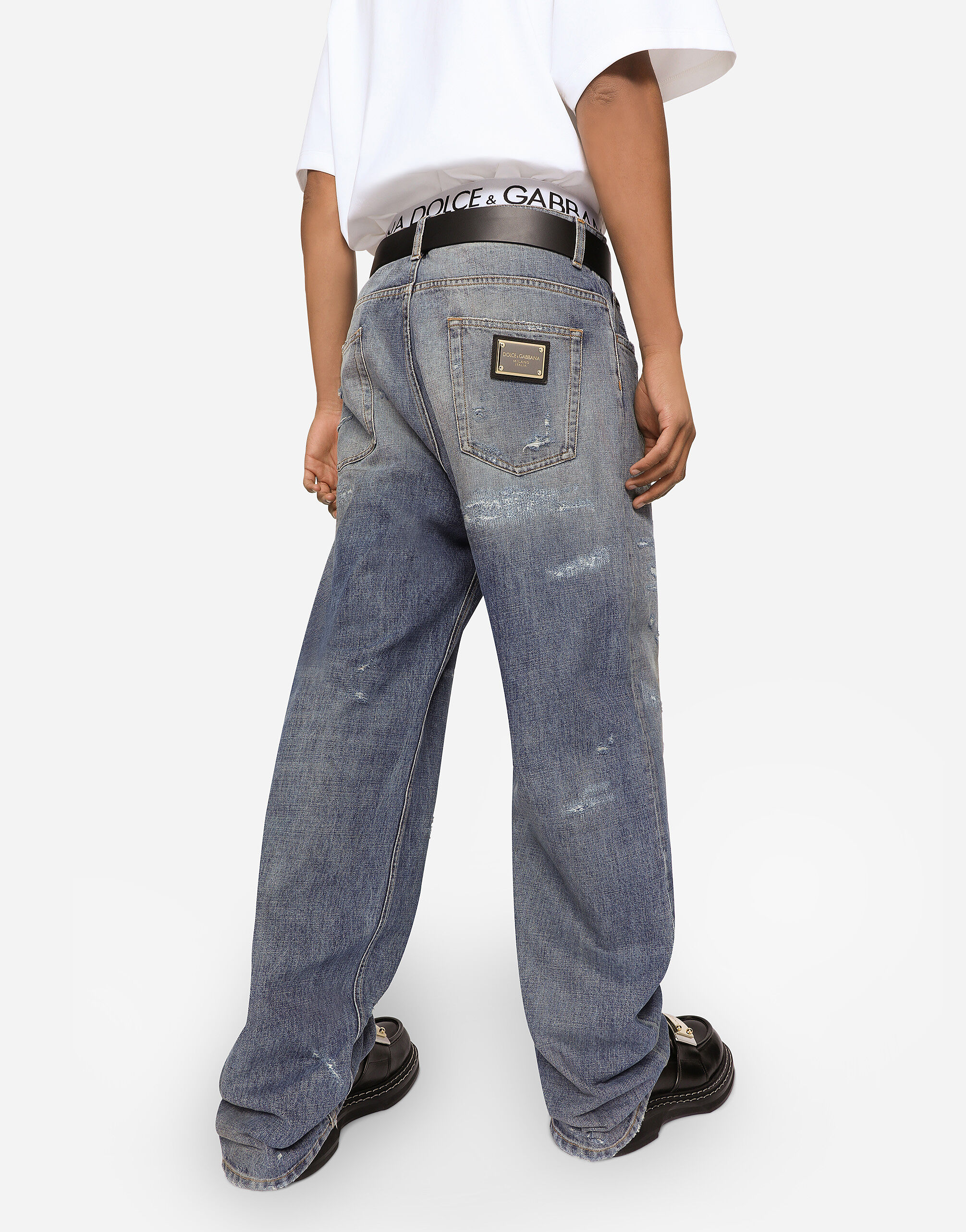 PANTALONE in Multicolor for Men | Dolce&Gabbana® US