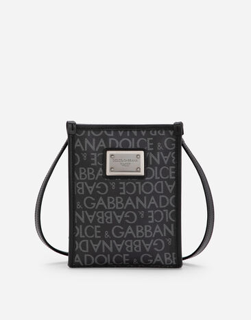 Dolce & Gabbana Bolso shopper pequeño de tejido jacquard revestido Imprima BM2274AO667