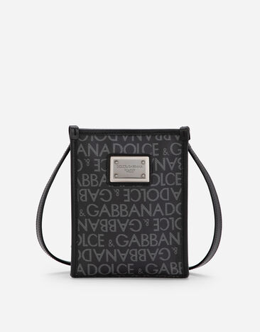 Dolce & Gabbana Bolso shopper pequeño de tejido jacquard revestido Multicolor BM3025AJ705