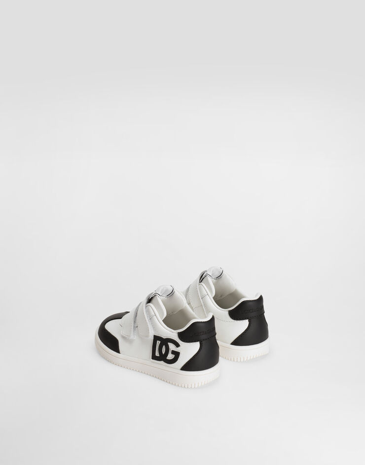 Dolce & Gabbana Sneakers basses DG Original en cuir de veau à logo DG Multicolore DN0205A1048