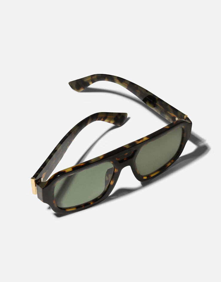 Dolce & Gabbana Gafas de sol Lusso Sartoriale Negro sobre w habana amarillo VG4516VP49A