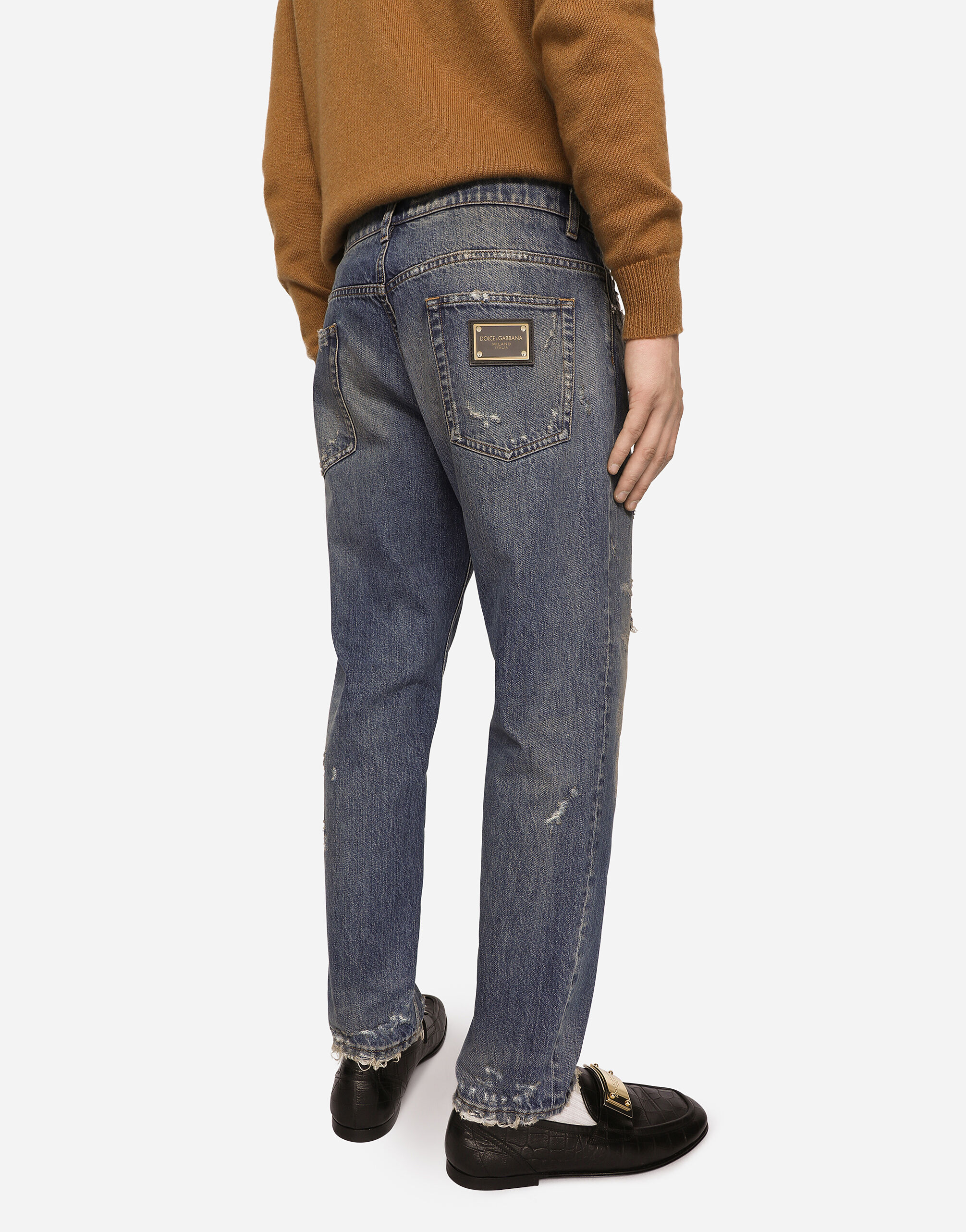 PANTALONE in Multicolor for Men Dolce Gabbana