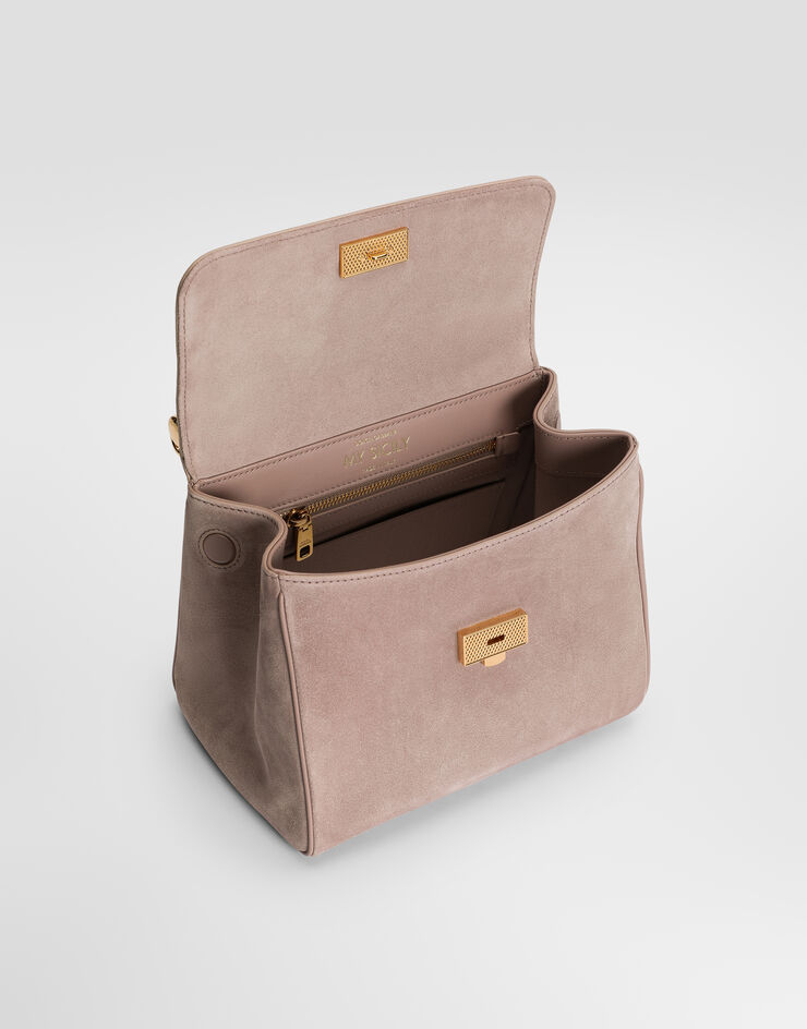Dolce & Gabbana Small My Sicily handbag in split calfskin Dolce & Gabbana Small My Sicily handbag in split calfskin Multicolor BB7781BO903