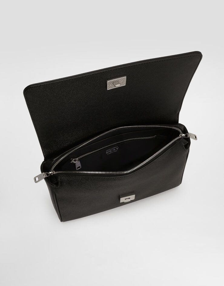 Dolce & Gabbana Calfskin Sicily bag Black BM2516BG065