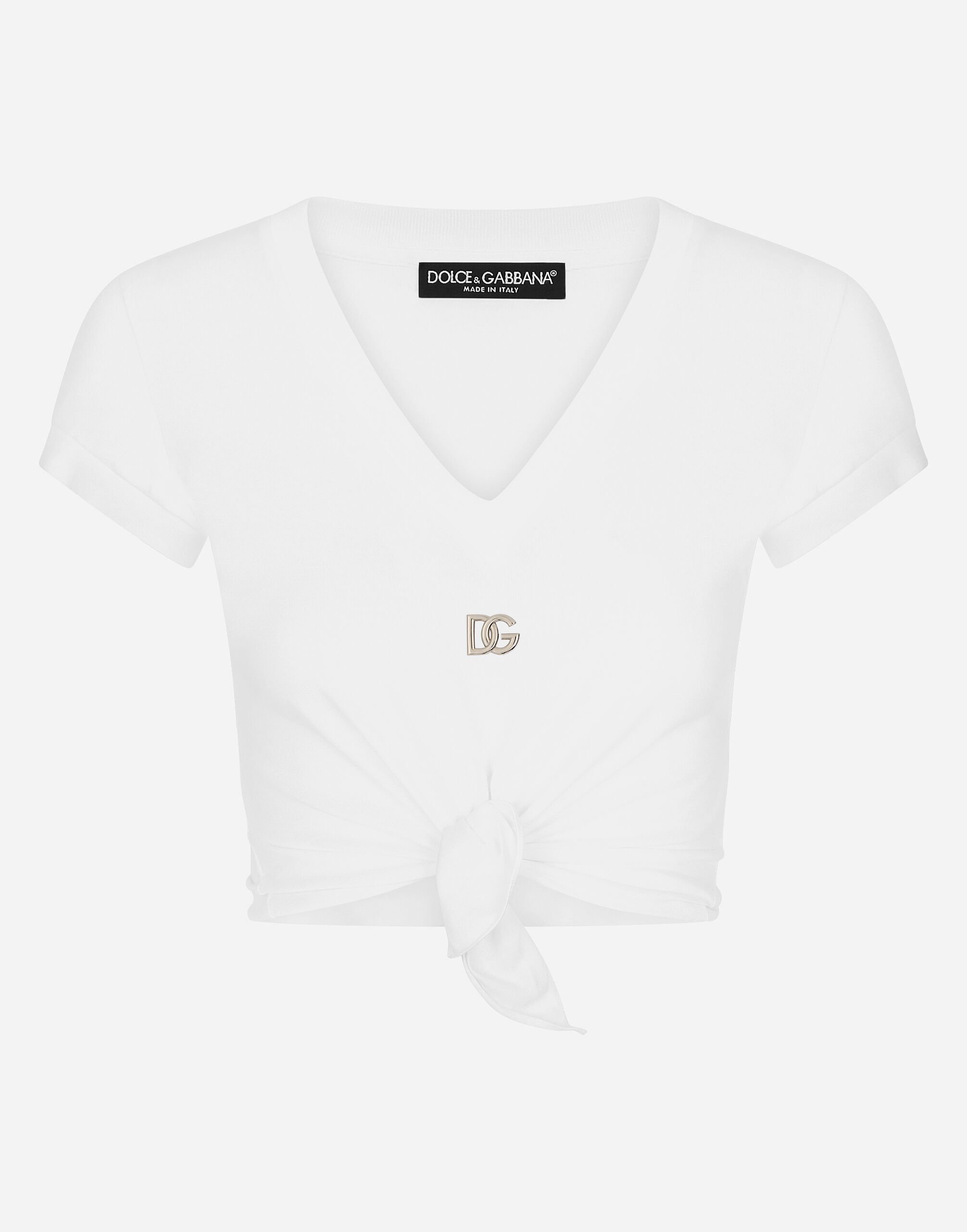 T shirt bianca dolce e gabbana hotsell