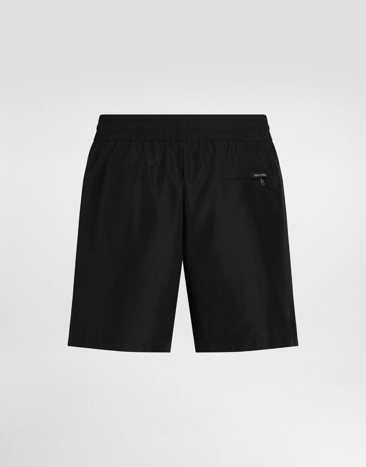 Dolce & Gabbana Canvas swim boxer shorts Black M4F57TON0CZ