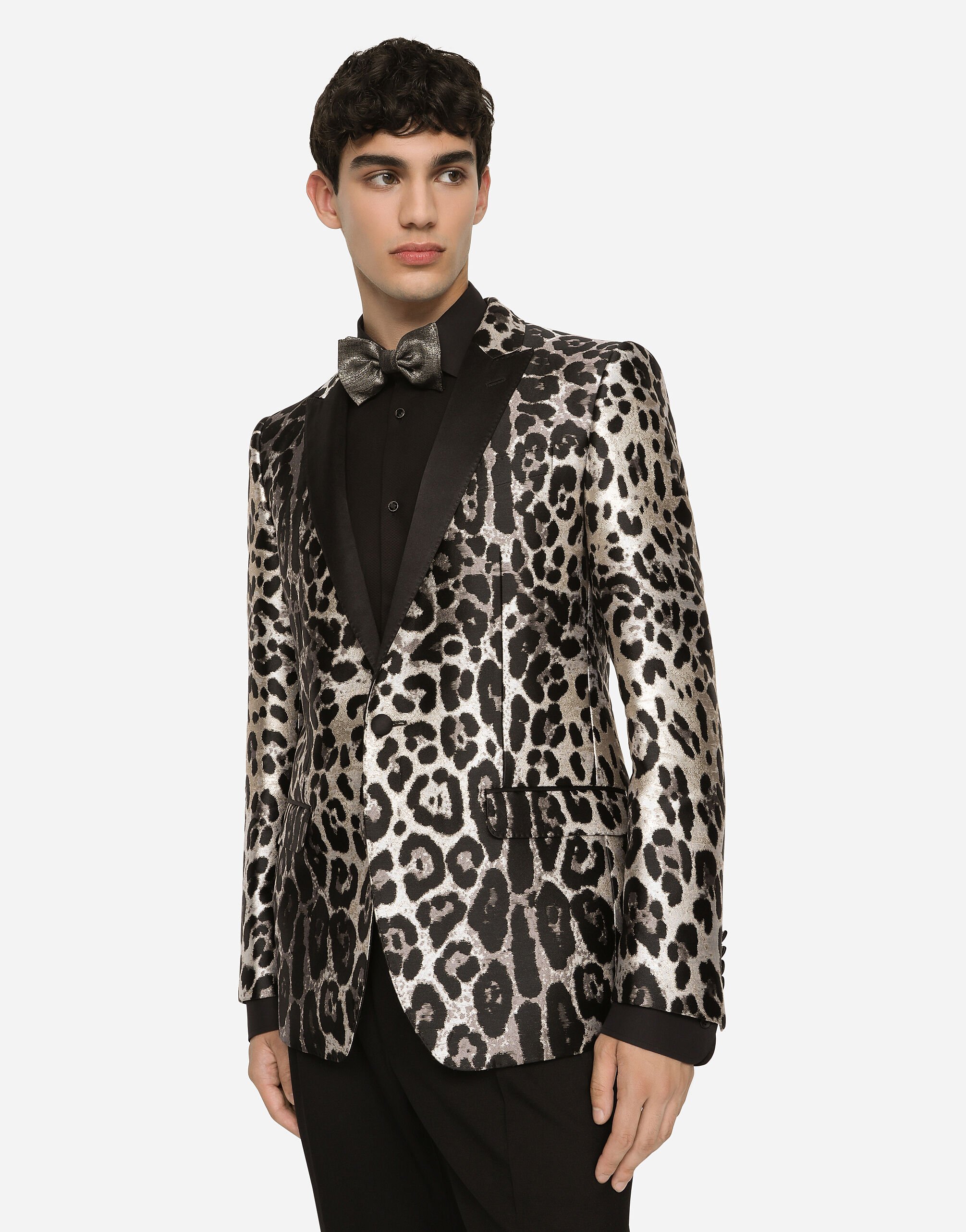 Leopard tuxedo deals jacket