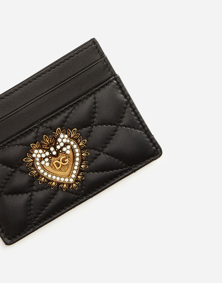 Dolce & Gabbana Devotion card holder BLACK BI0330AV967