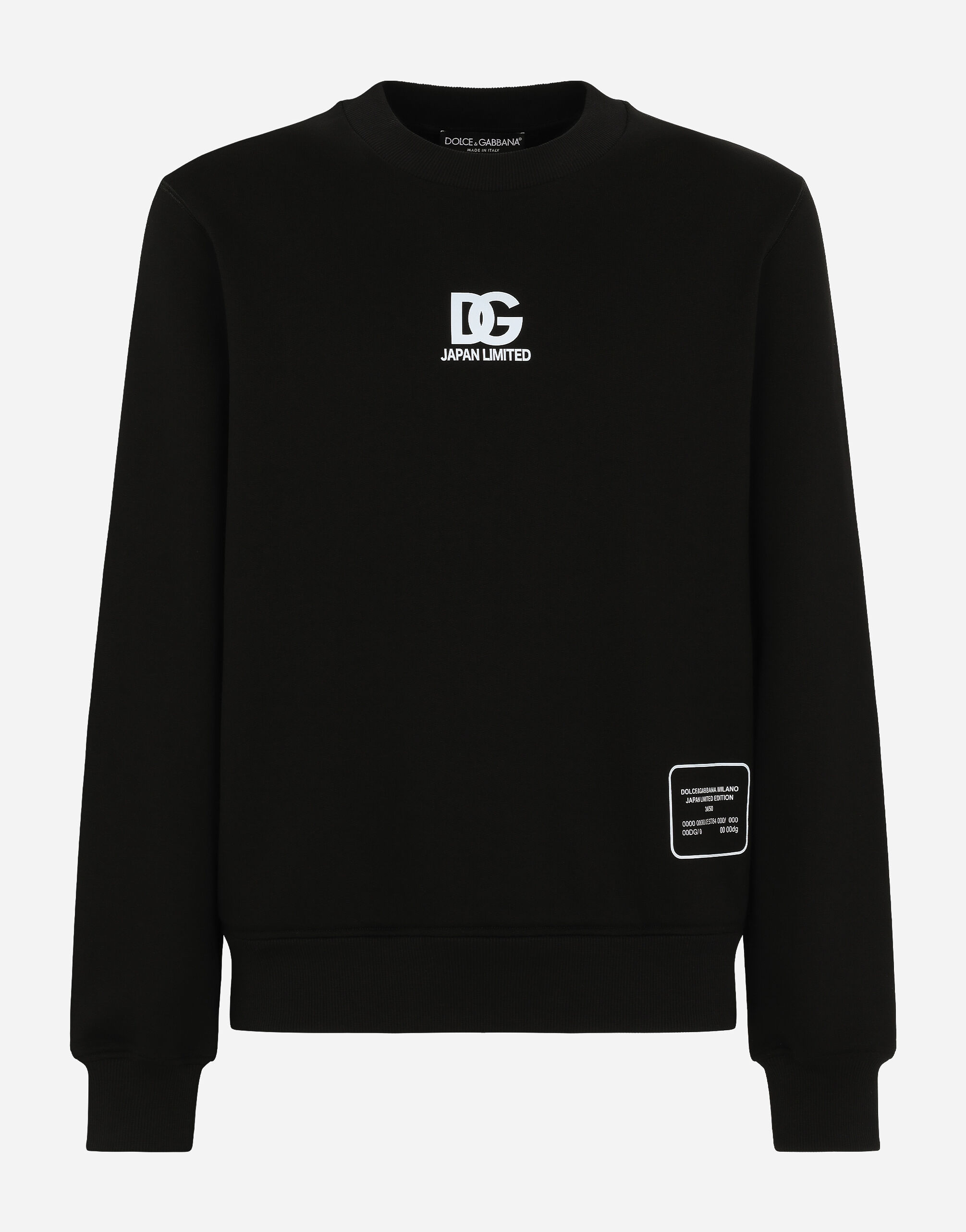 Dolce and gabbana black sweatshirt deals