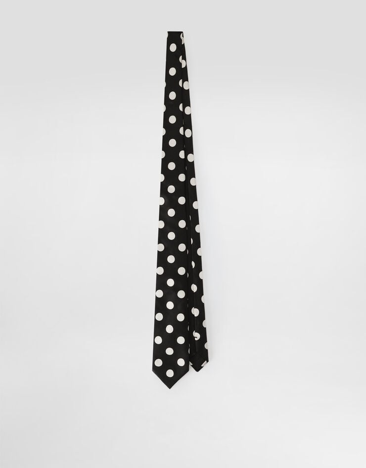 Dolce & Gabbana Jacquard tie Dolce & Gabbana Jacquard tie Black GT147EG0JSP