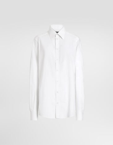 Dolce & Gabbana Cotton poplin shirt Dolce & Gabbana Cotton poplin shirt White F5V34TFU5WO