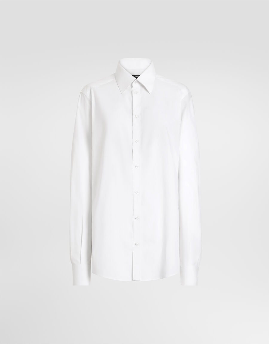 Cotton poplin shirt