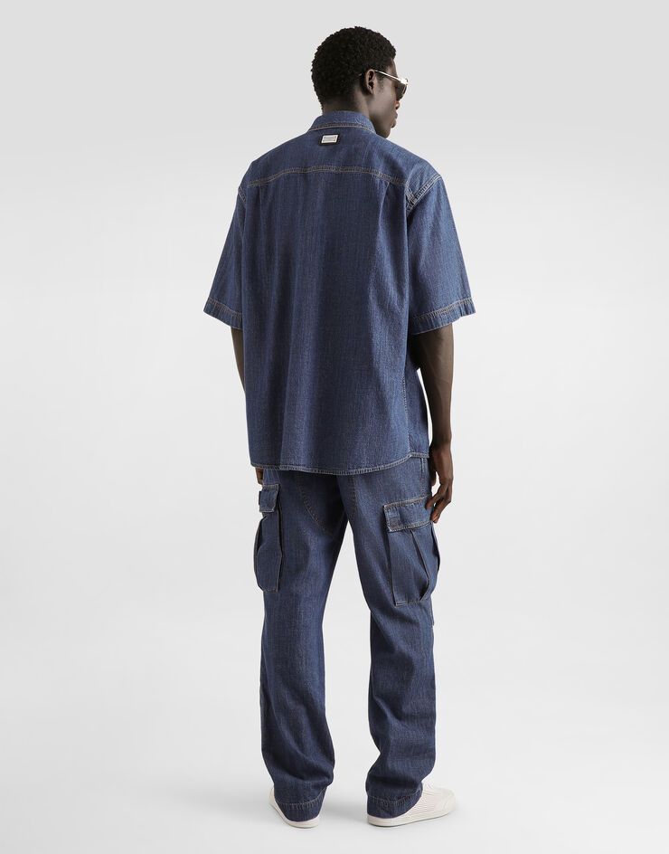 Dolce & Gabbana Denim shirt Multicolor G5OD3DG8OM1