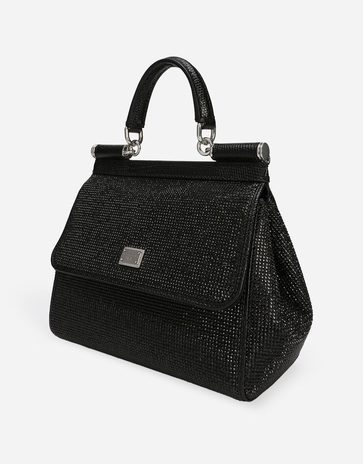 Dolce & Gabbana ハンドバッグ シシリー ミディアム ブラック BB6003AN154