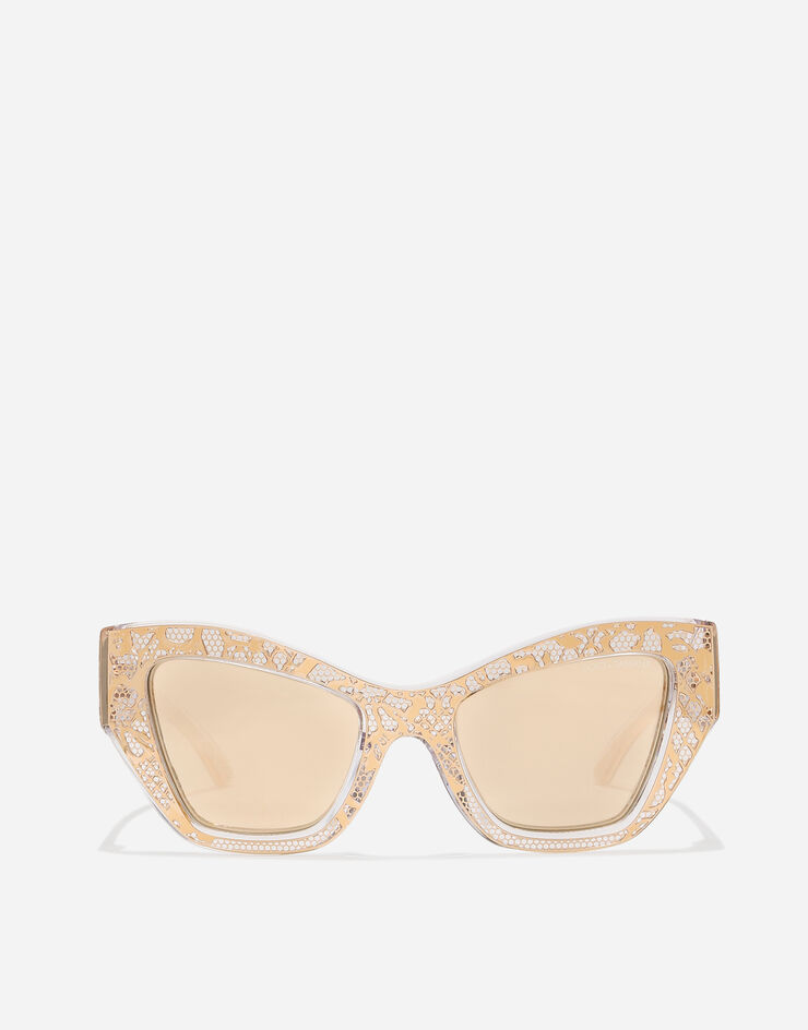 Dolce & Gabbana Gafas de sol DG Pizzo Dorado VG4494VP303