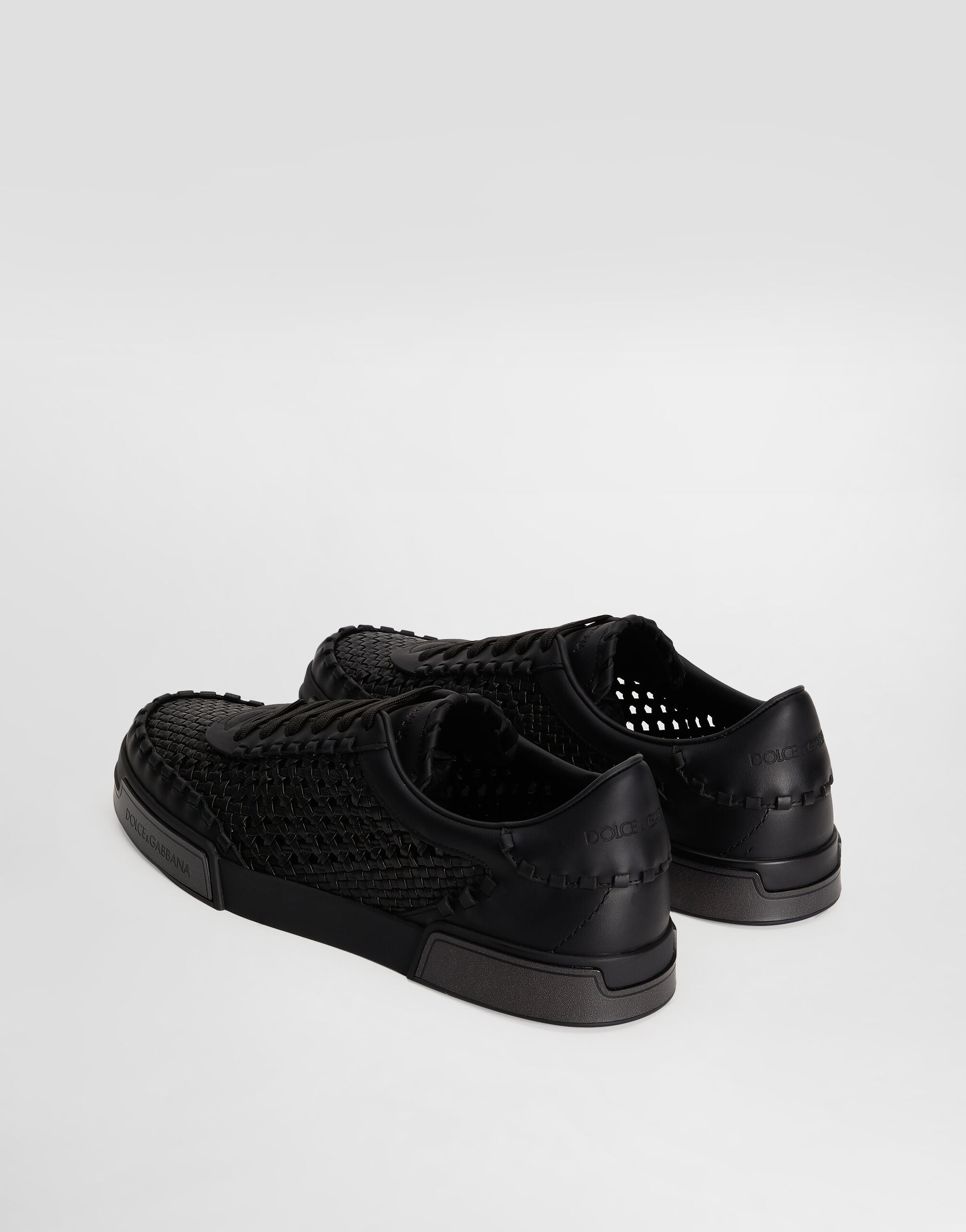 Portofino Yacht shoes in Black for Men | Dolce&Gabbana® US