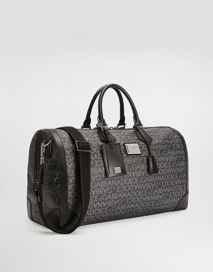 Dolce & Gabbana Reisetasche aus bedrucktem Jacquard Mehrfarbig BM2333AJ705
