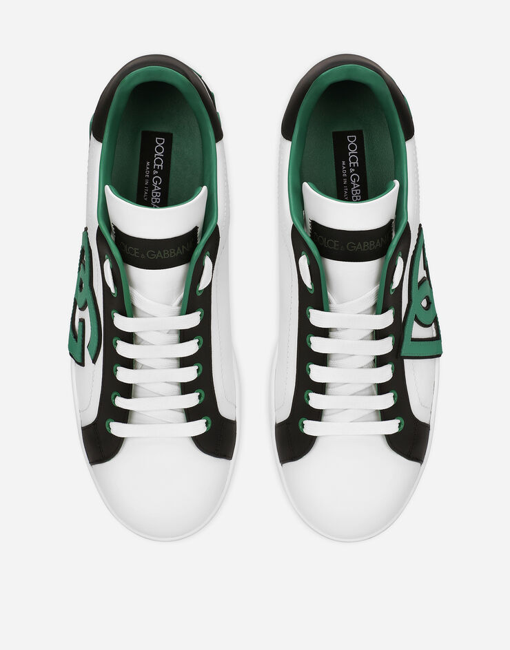 ブラックのメンズ ポルトフィーノ スニーカー カーフスキン  