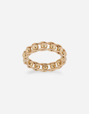 Dolce & Gabbana Tradition yellow gold rosary band ring Gold WRLK1GWIE01