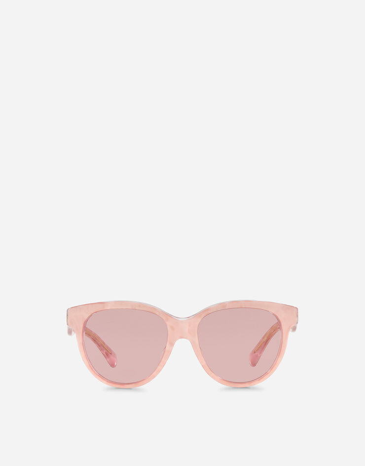 Dolce & Gabbana Power pastel sunglasses PINK MOTHER OF PEARL VG4176VP284