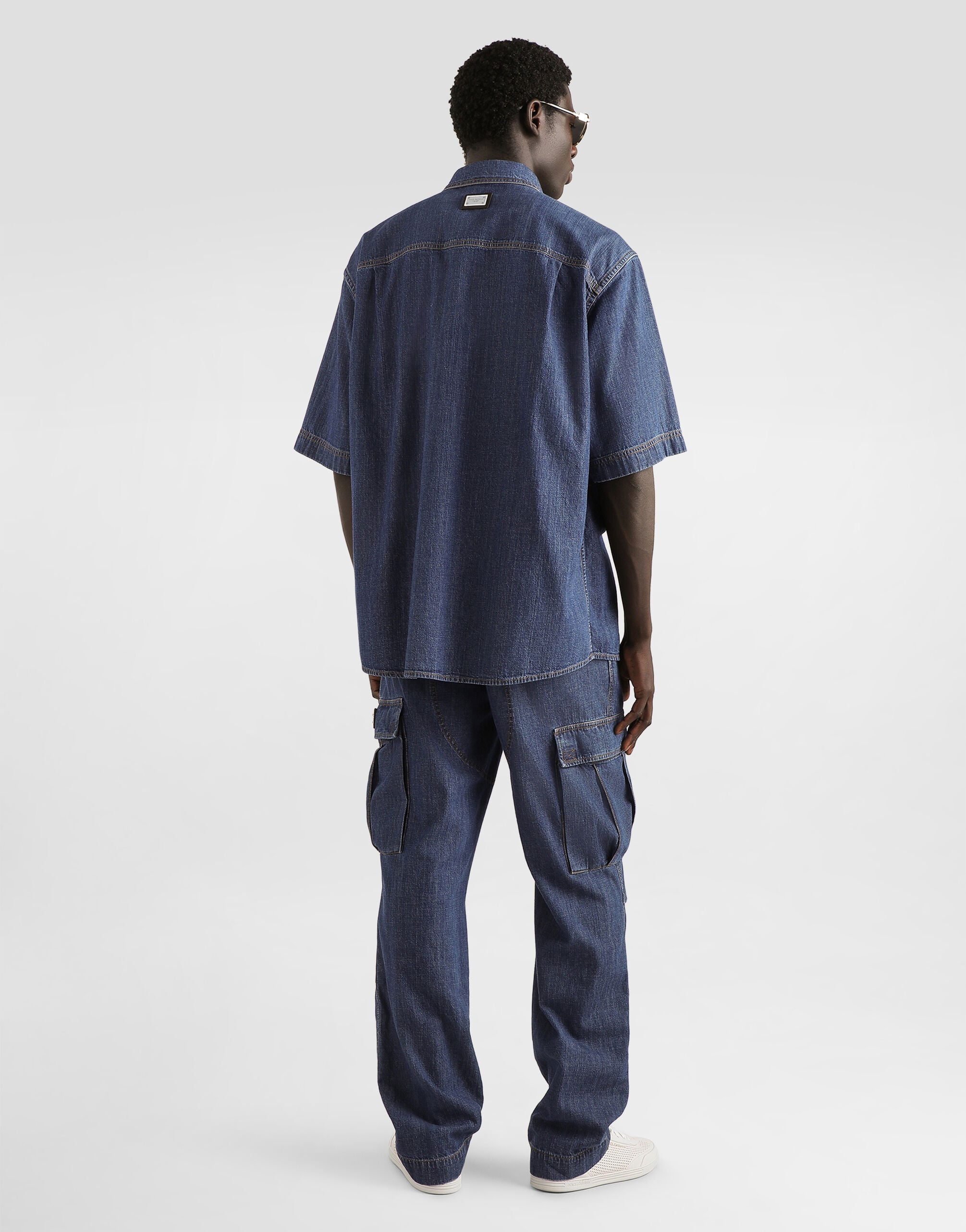 Denim trousers in Multicolor for Men | Dolce&Gabbana®