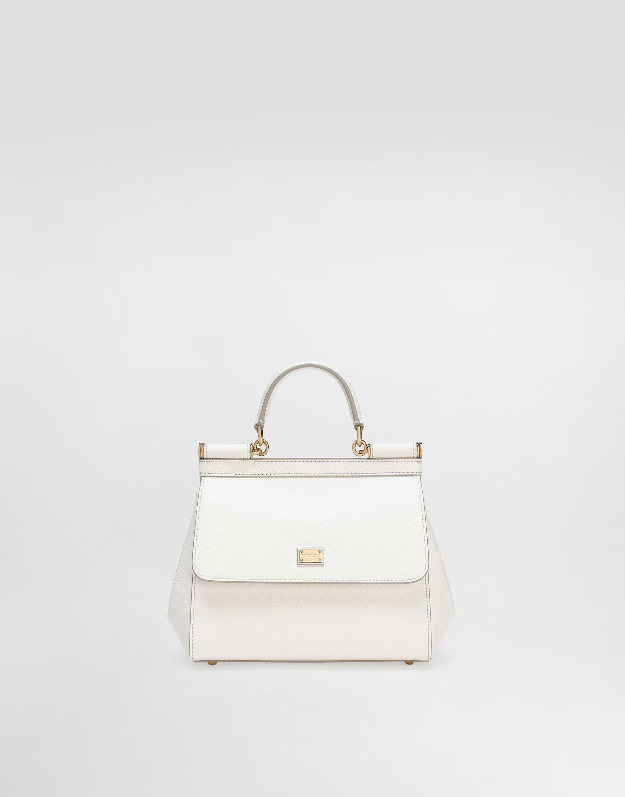 【関税&送料込み】Dolce & Gabbana Sicily Medium Bag Medium Sicily handbag in White for Women | Dolce&Gabbana® US