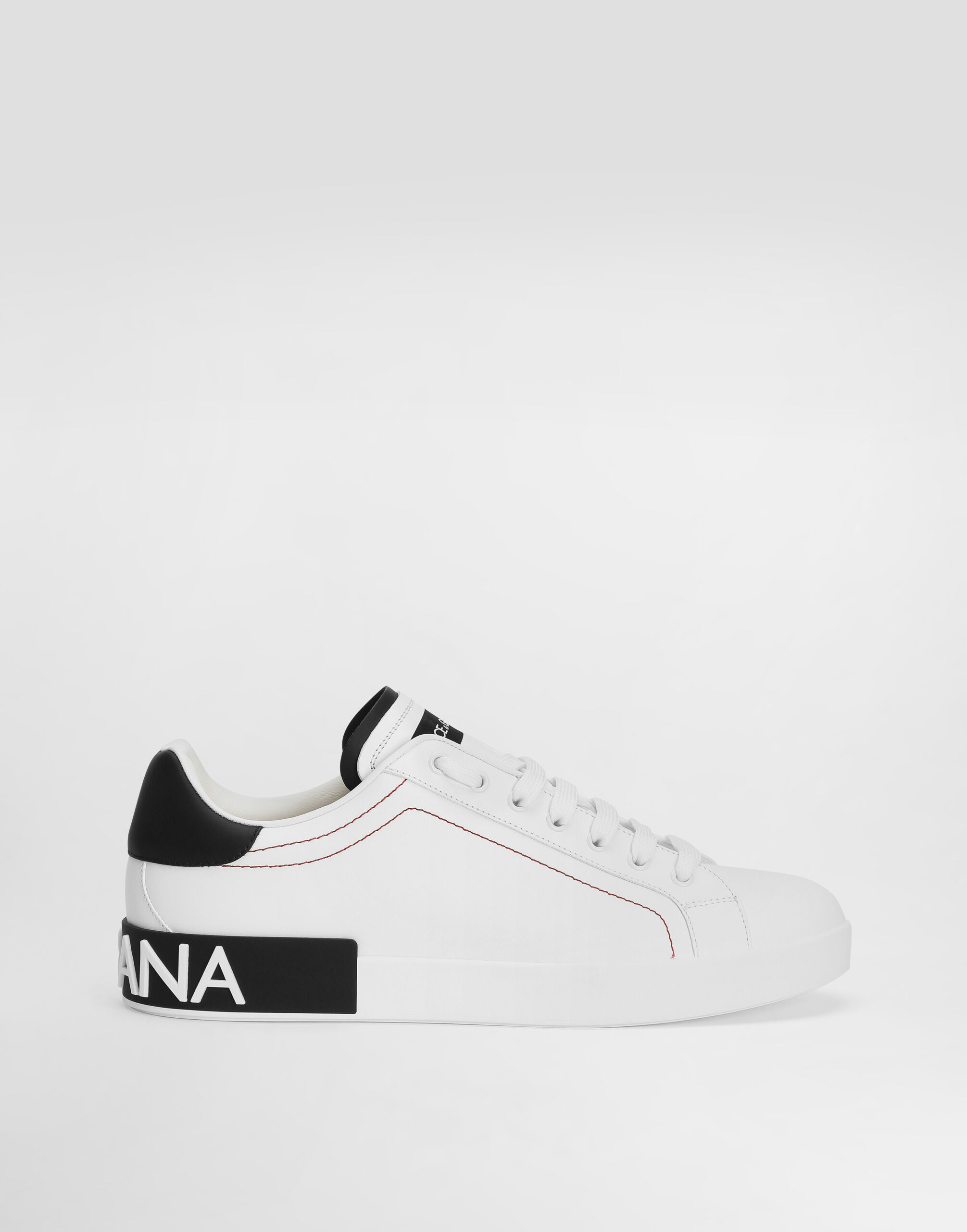 Dolce & Gabbana Calfskin nappa Portofino sneakers White CS1772AT389