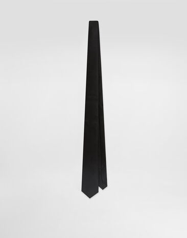 Dolce & Gabbana Satin tie Black GT149EGK062