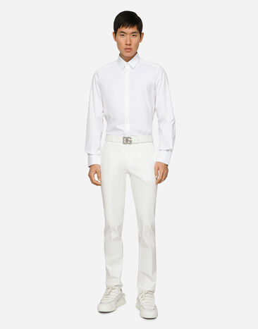 Dolce&Gabbana Martini cotton shirt White G5EJ1TFU5U8