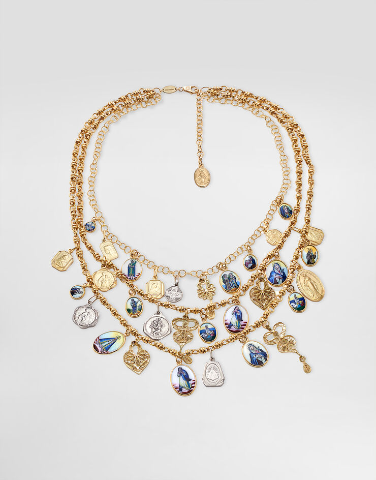 Dolce & Gabbana Sicily Necklace 18 carat yellow gold Gold WNDD2GW0001