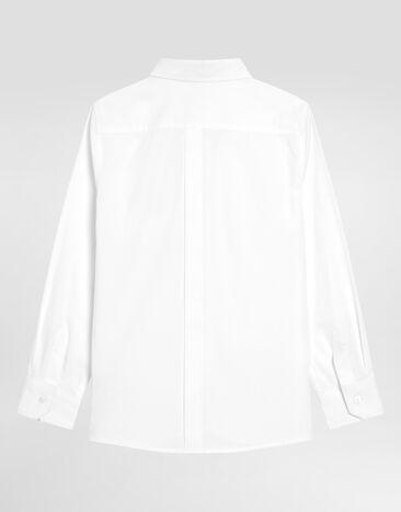 DolceGabbanaSpa Cotton poplin shirt White L43S75FUEAJ