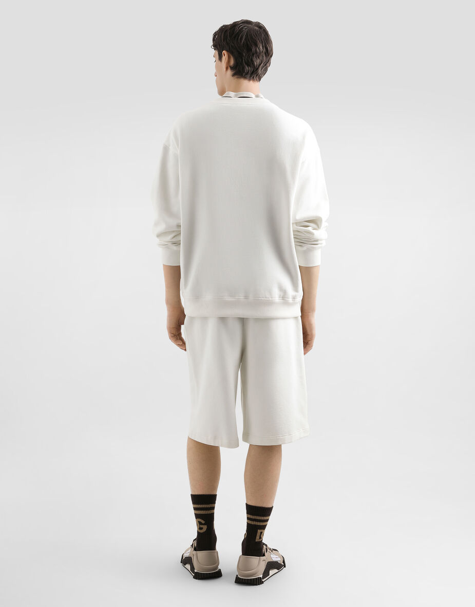 Sweatshirt with Print and Embroidery 3