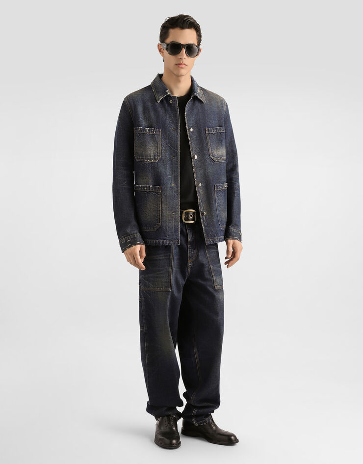 Dolce & Gabbana Denim trousers Multicolor GP1H8DG8OL6