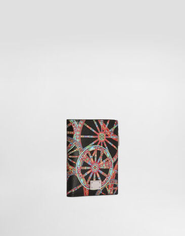 Dolce & Gabbana Carretto-print calfskin wallet Multicolor BP3461A0744