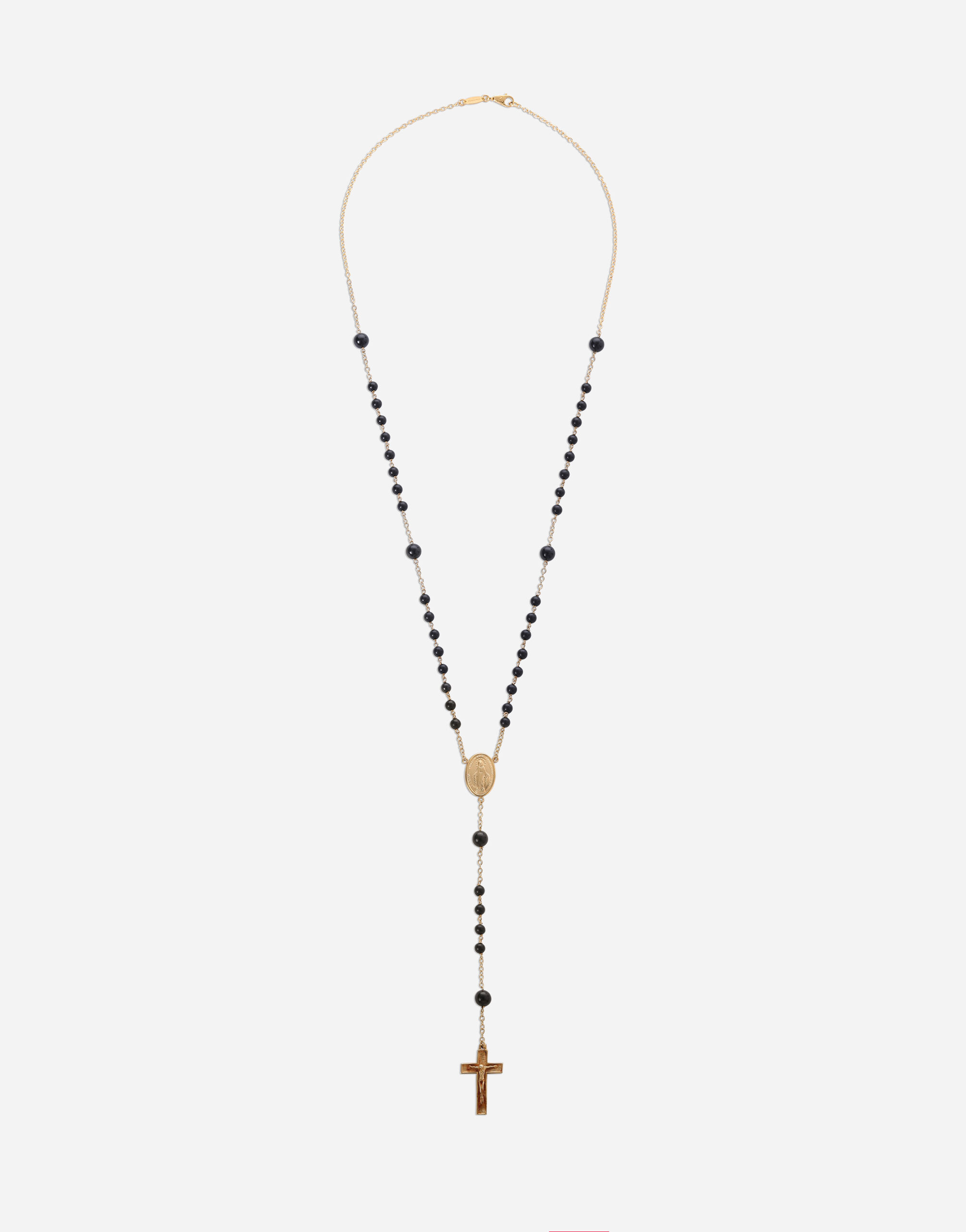 Dolce & Gabbana Rosary necklace Yellow WAQP2GWSAP1