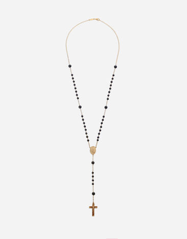 Dolce & Gabbana Rosary necklace Yellow WAQP2GWSAP1