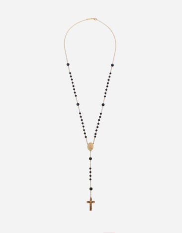 Dolce & Gabbana Rosary necklace Yellow WAQP2GWSAP1