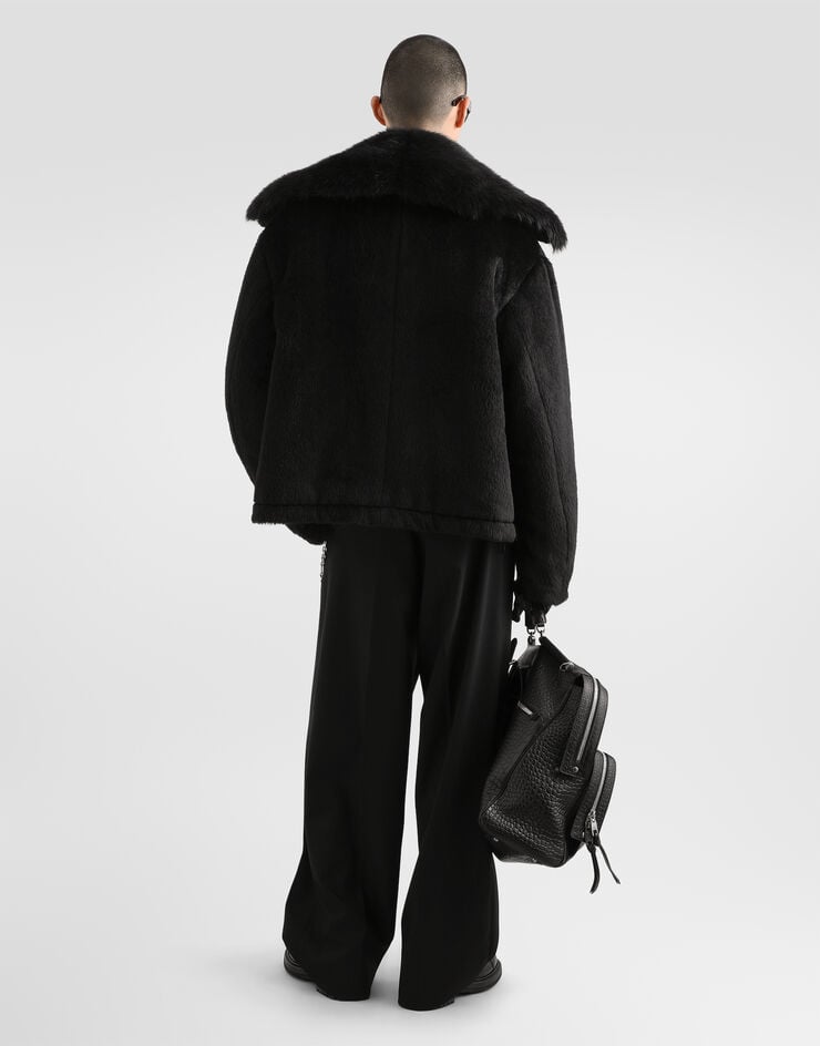Dolce & Gabbana Alpaca blend pullover Dolce & Gabbana Alpaca blend pullover Black GXR00TJFMM3