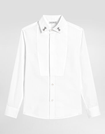 Dolce & Gabbana Cotton poplin shirt White L44S63FU5HW