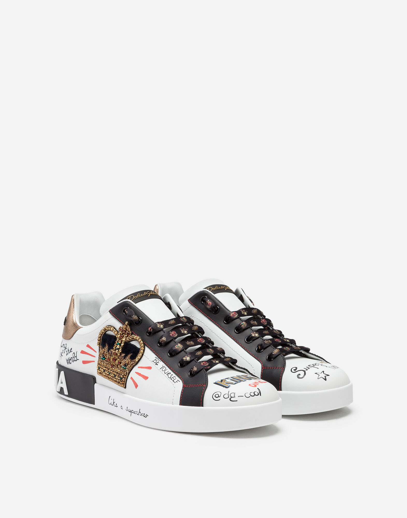 Dolce gabbana sales crown shoes