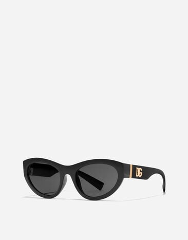 Dolce & Gabbana DG Crossed Sunglasses Black VG6207VN187