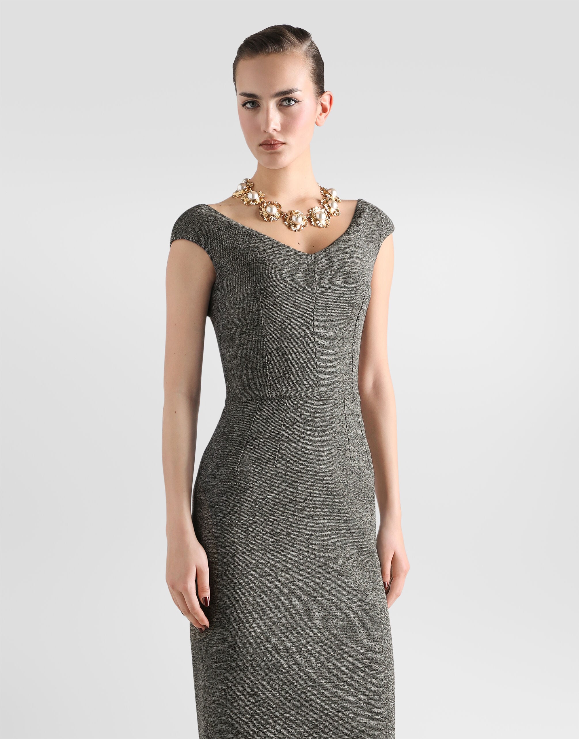 Wool sheath dress - thumbnail 4