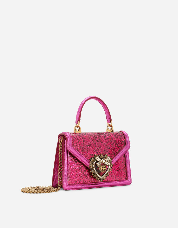 Dolce&Gabbana Henkeltasche Devotion klein Fuchsia BB6711AP299