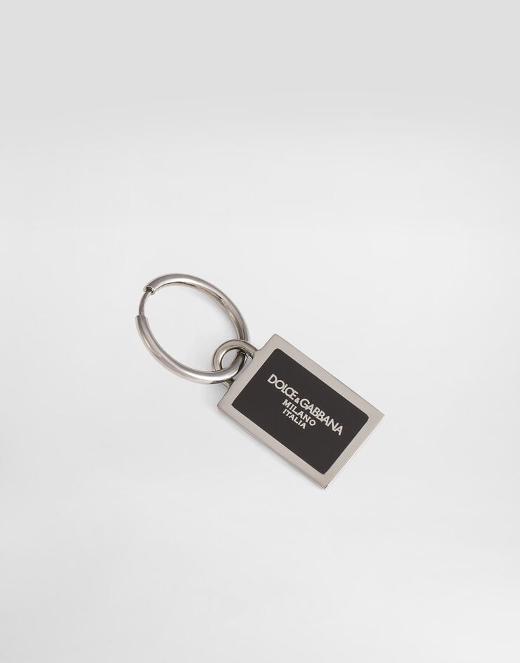 Dolce & Gabbana 徽标装饰搪瓷克利奥尔耳环 红 WER1D1W1111