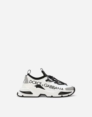 Dolce & Gabbana Mixed-material Airmaster sneakers Beige DA5119AQ040