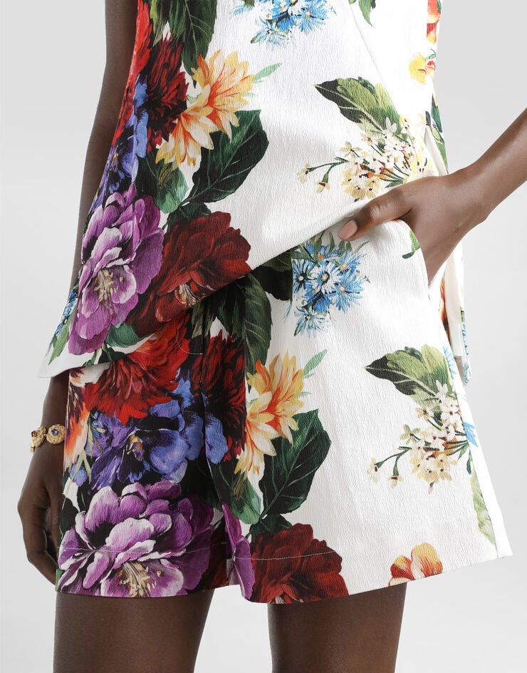 Dolce & Gabbana Shorts con estampado de buqué de flores Imprima FTDBPTFSRQU