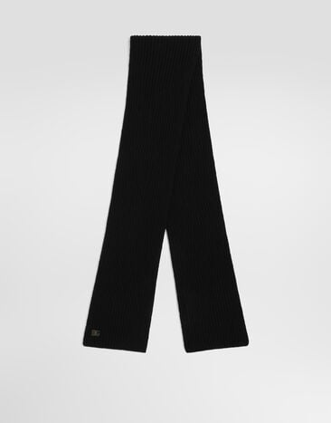 Dolce & Gabbana English rib knit scarf Dolce & Gabbana English rib knit scarf Multicolor FXR22TJGMLA