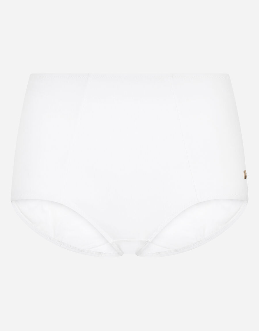 High-waisted bikini bottoms