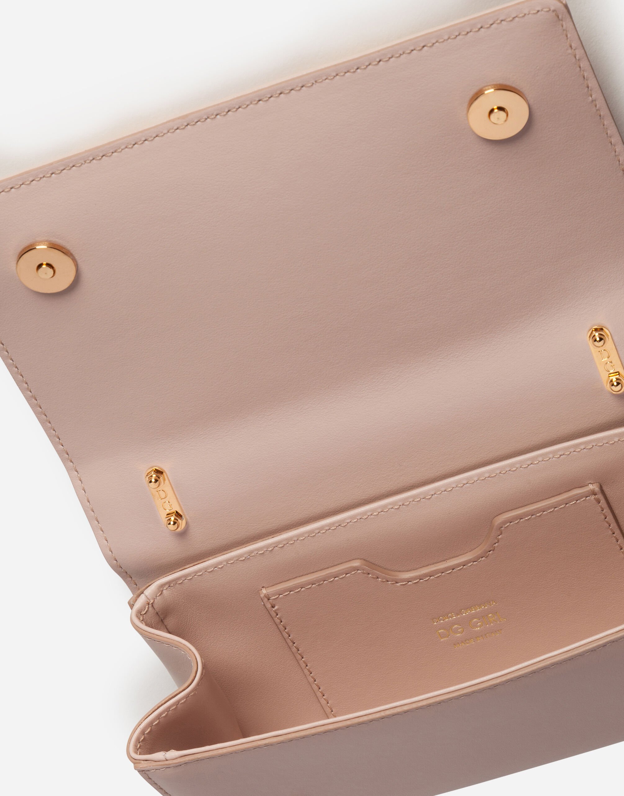Dg girls phone bag in plain calfskin hotsell
